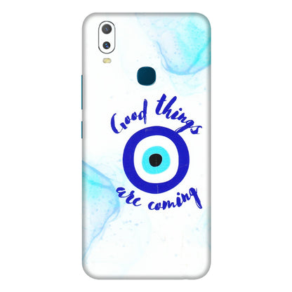 VIVO Y Series Phone Skins (All Models) - Evil Eye Good Things Are Coming - 3D Embossed Finish (L-322) Vivo Y11