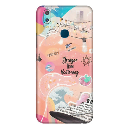 VIVO Y Series Phone Skins (All Models) - Stronger Then Yesterday - Matte Finish (M-128) Vivo Y11