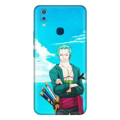 VIVO Y Series Phone Skins (All Models) - Cool Swordman Zoro Anime - Matte Finish (M-143) Vivo Y11