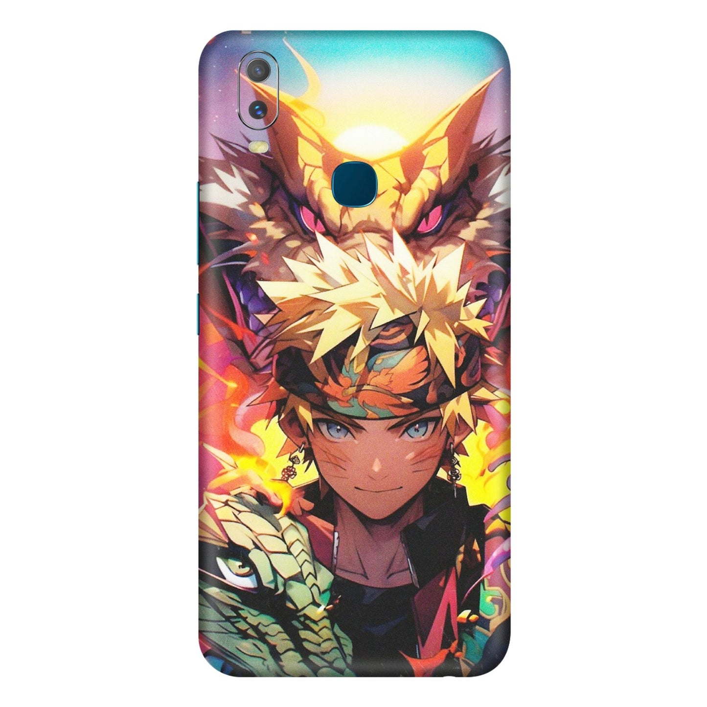 VIVO Y Series Phone Skins (All Models) - Angry Naruto Anime - Matte Finish (M-148) Vivo Y11