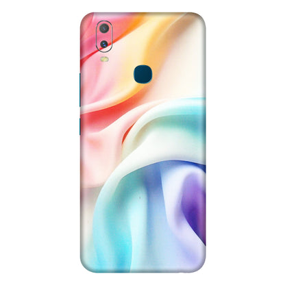 VIVO Y Series Phone Skins (All Models) - Colourful Silk Cloth - Matte Finish (M-165) Vivo Y11