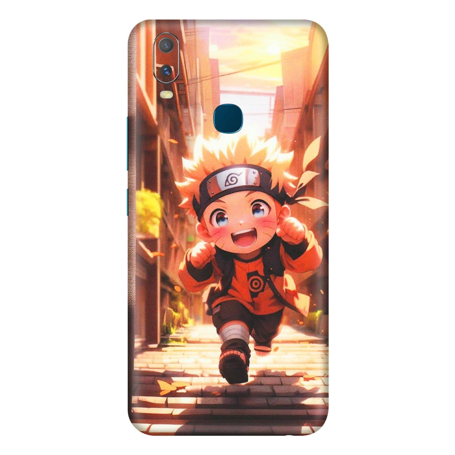 VIVO Y Series Phone Skins (All Models) - Naruto Cute Toon Running - Matte Finish (M-04) Vivo Y11