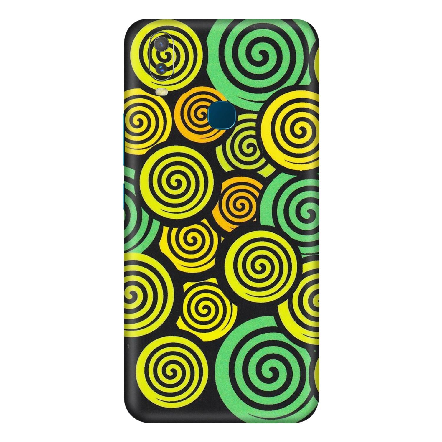 VIVO Y Series Phone Skins (All Models) - Crazy Spiral - Matte Finish (M-91) Vivo Y11