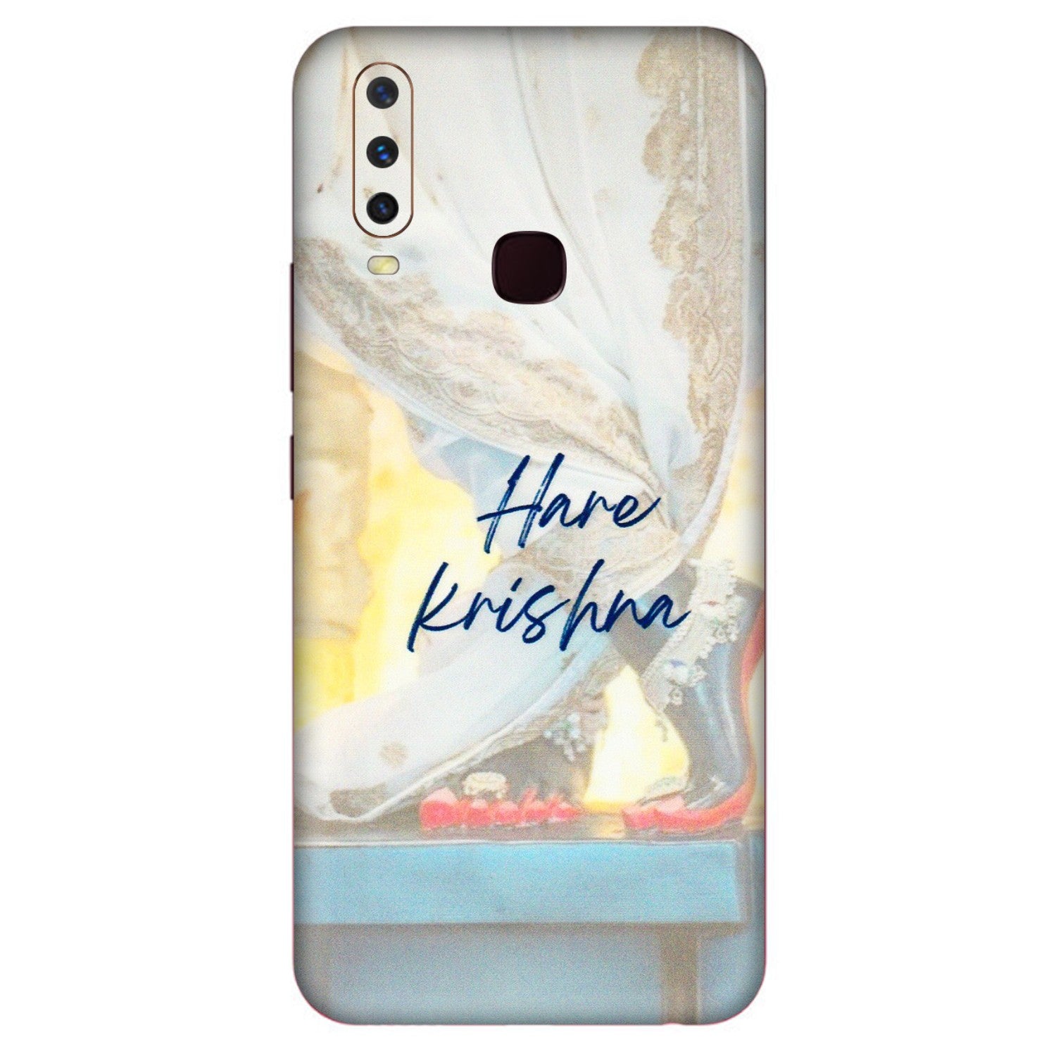 VIVO Y Series Phone Skins (All Models) - Hare Krishna - 3D Embossed Finish (L-03) Vivo Y12