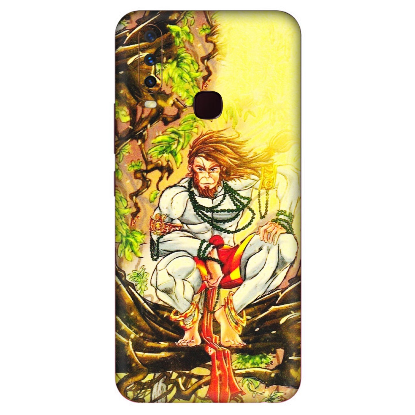 VIVO Y Series Phone Skins (All Models) - Lord Hanuman - 3D Embossed Finish (L-152) Vivo Y12