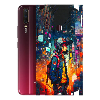 VIVO Y Series Phone Skins (All Models) - Street Anime Guy - 3D Embossed Finish (L-158) Vivo Y12