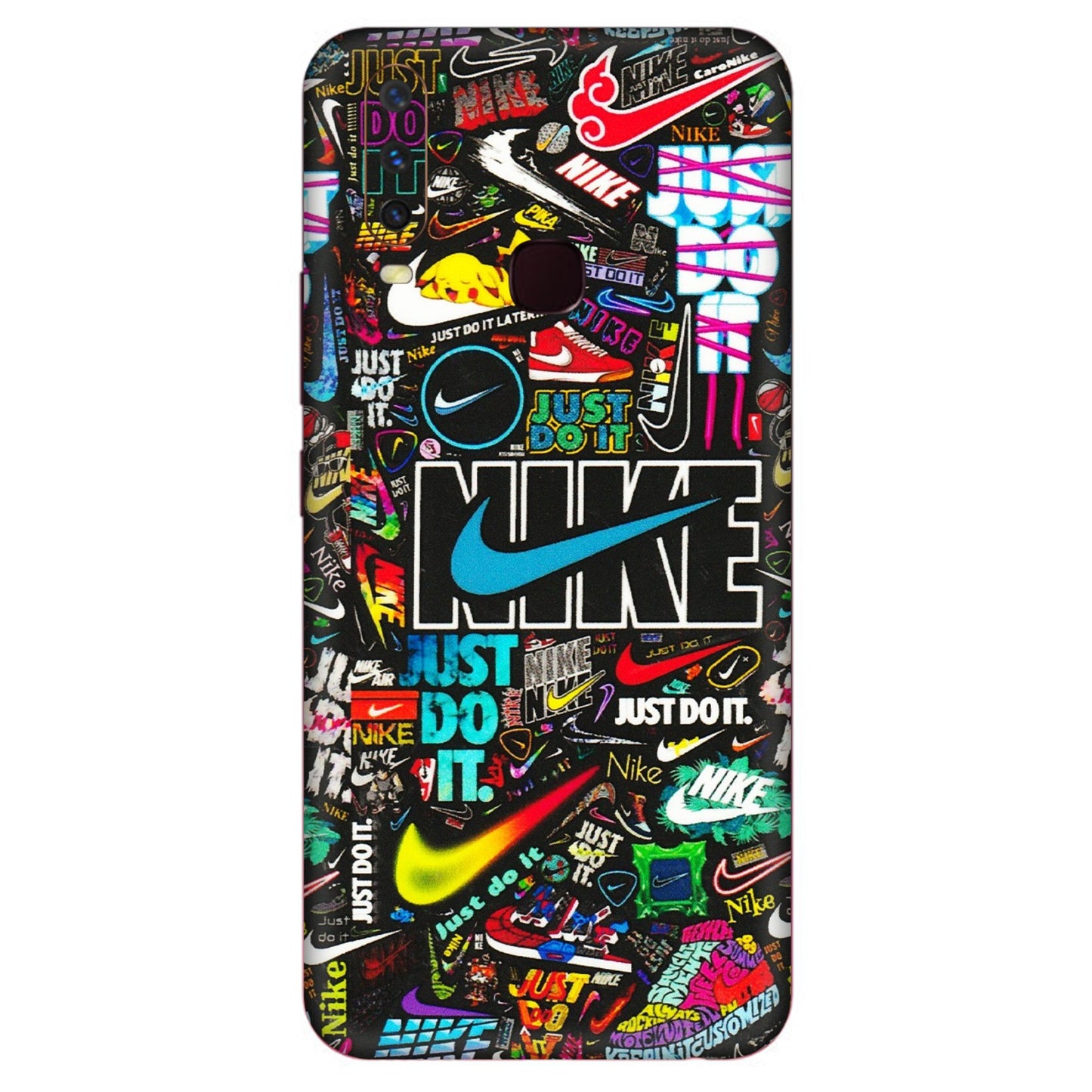 VIVO Y Series Phone Skins (All Models) - Just Do It Doodles - 3D Embossed Finish (L-166) Vivo Y12