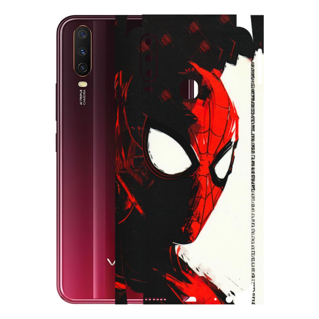 VIVO Y Series Phone Skins (All Models) - Spiderman Killer Face - 3D Embossed Finish (L-17) Vivo Y12