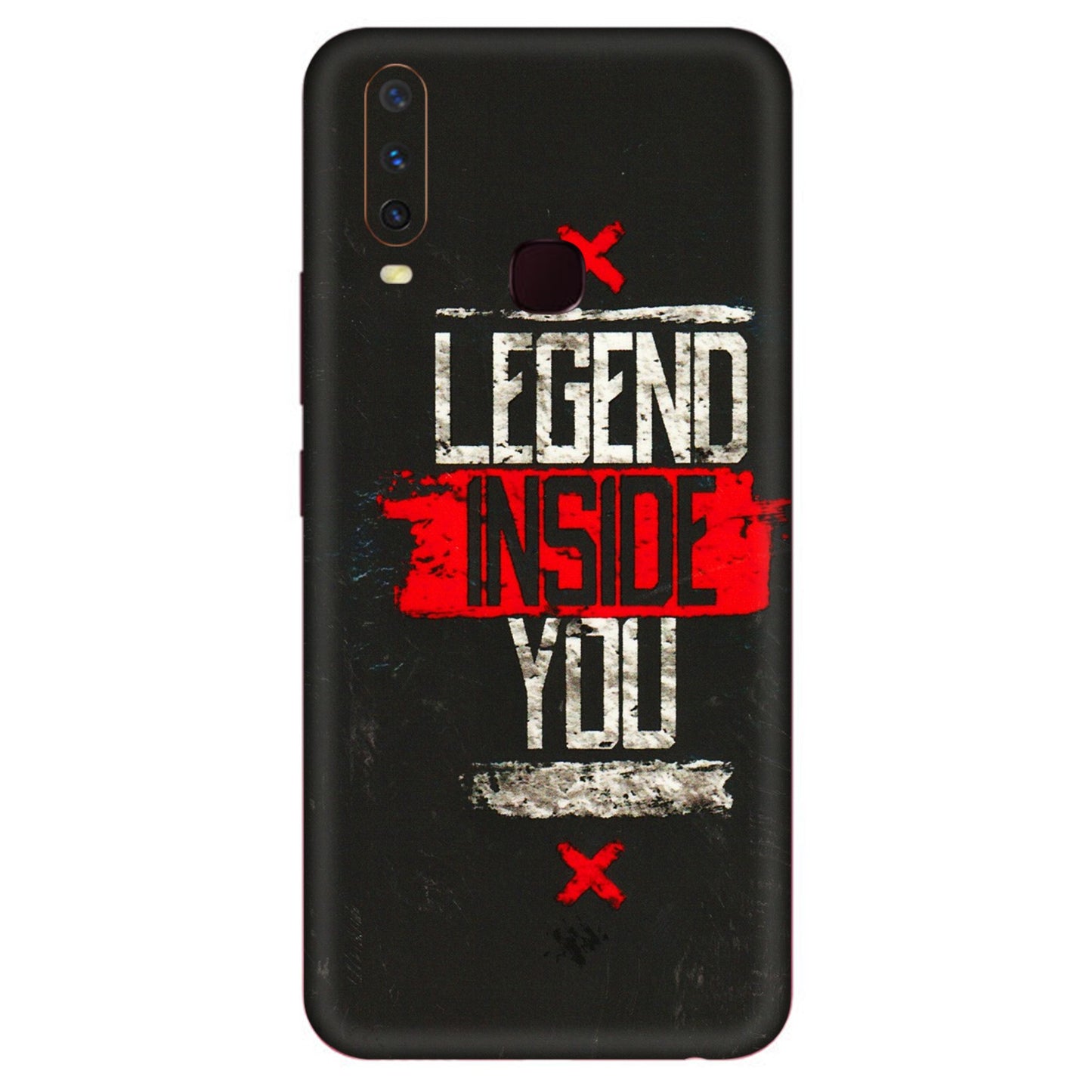 VIVO Y Series Phone Skins (All Models) - Legend Inside You - 3D Embossed Finish (L-186) Vivo Y12