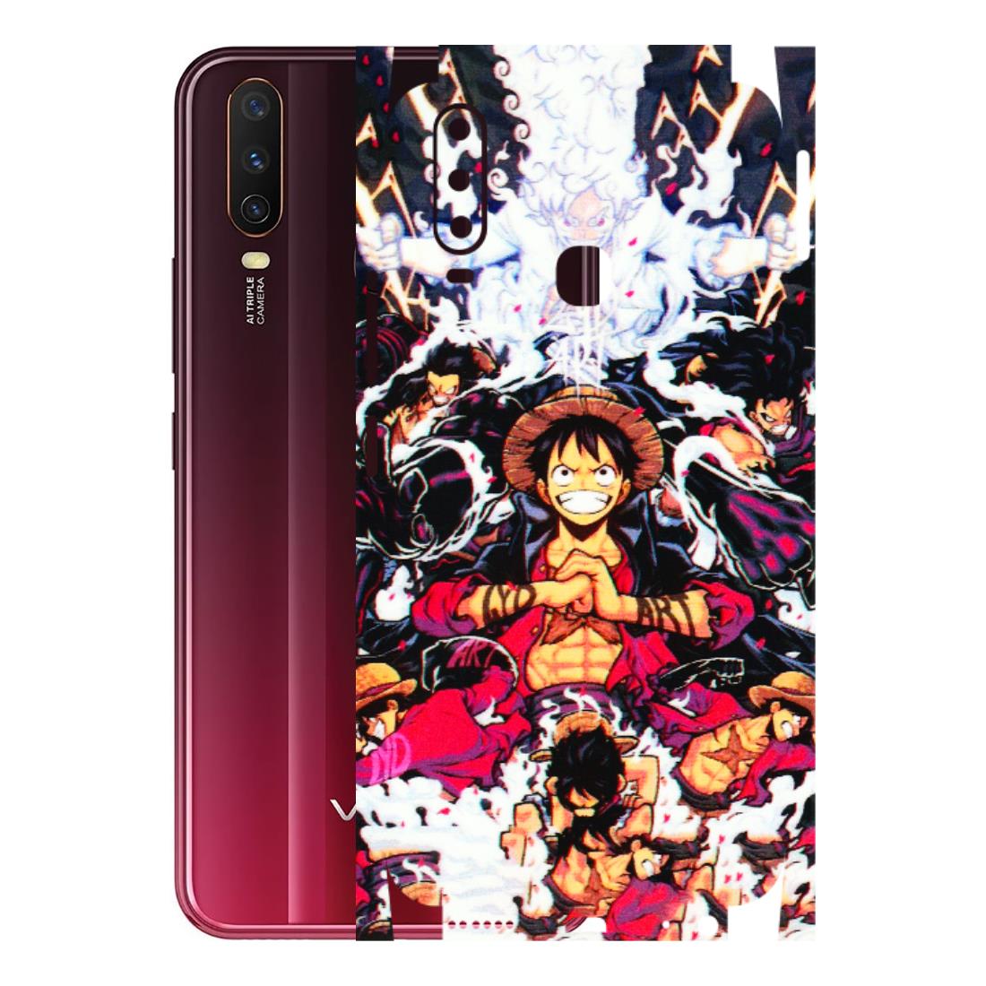 VIVO Y Series Phone Skins (All Models) - Luffy Anime Character - 3D Embossed Finish (L-203) Vivo Y12