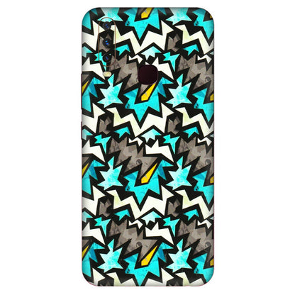 VIVO Y Series Phone Skins (All Models) - Funky Zig Zag - 3D Embossed Finish (L-223) Vivo Y12