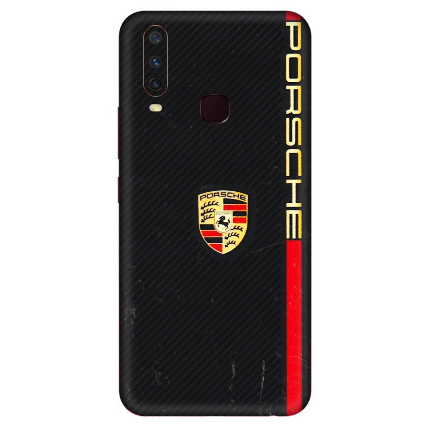 VIVO Y Series Phone Skins (All Models) - Premium Porsche - 3D Embossed Finish (L-225) Vivo Y12