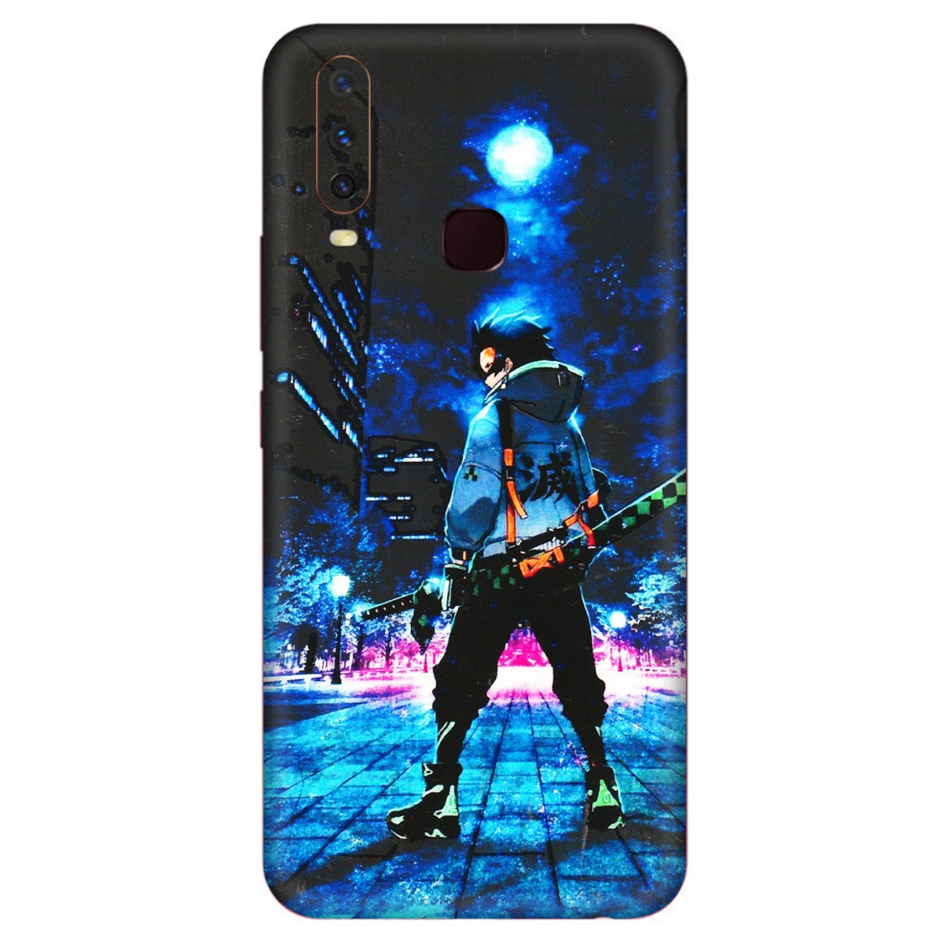 VIVO Y Series Phone Skins (All Models) - Demon Slayer Sword - 3D Embossed Finish (L-247) Vivo Y12