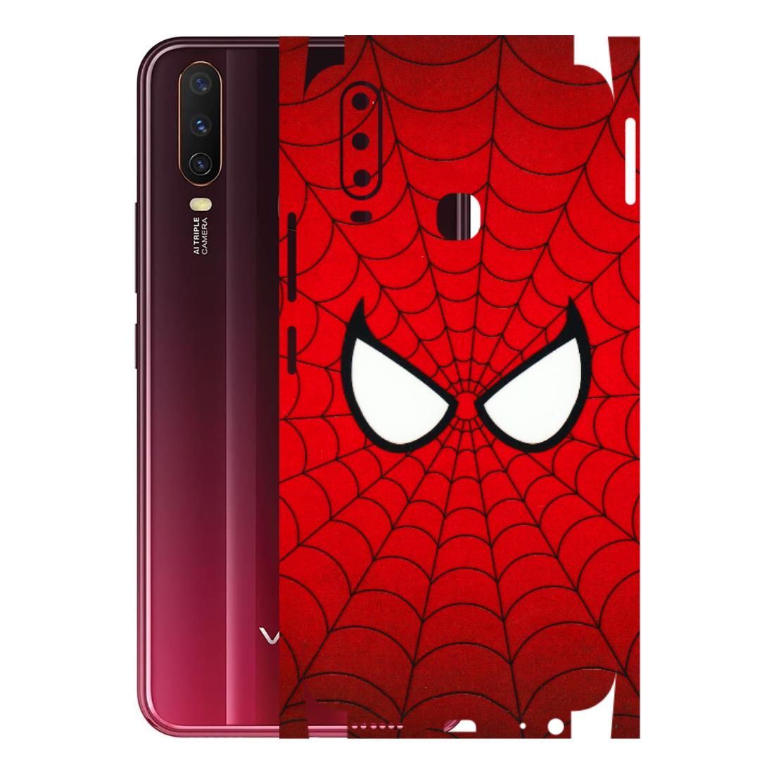 VIVO Y Series Phone Skins (All Models) - Spidey Eyes - 3D Embossed Finish (L-257) Vivo Y12
