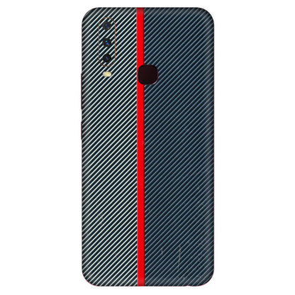 VIVO Y Series Phone Skins (All Models) - Blue Sober Lines - 3D Embossed Finish (L-305) Vivo Y12