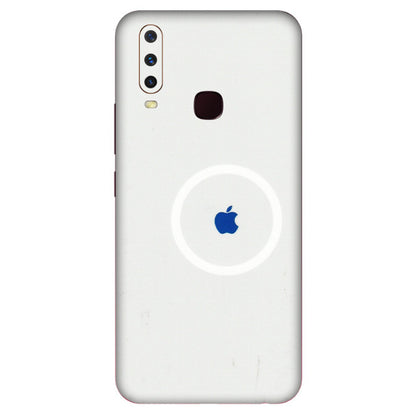 VIVO Y Series Phone Skins (All Models) - iPhone Magsafe Logo - 3D Embossed Finish (L-320) Vivo Y12