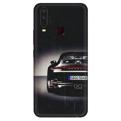 VIVO Y Series Phone Skins (All Models) - New Black Porsche GT3 - 3D Embossed Finish (L-327) Vivo Y12