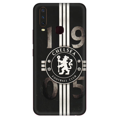 VIVO Y Series Phone Skins (All Models) - Chelsea Fan Club - 3D Embossed Finish (L-36) Vivo Y12
