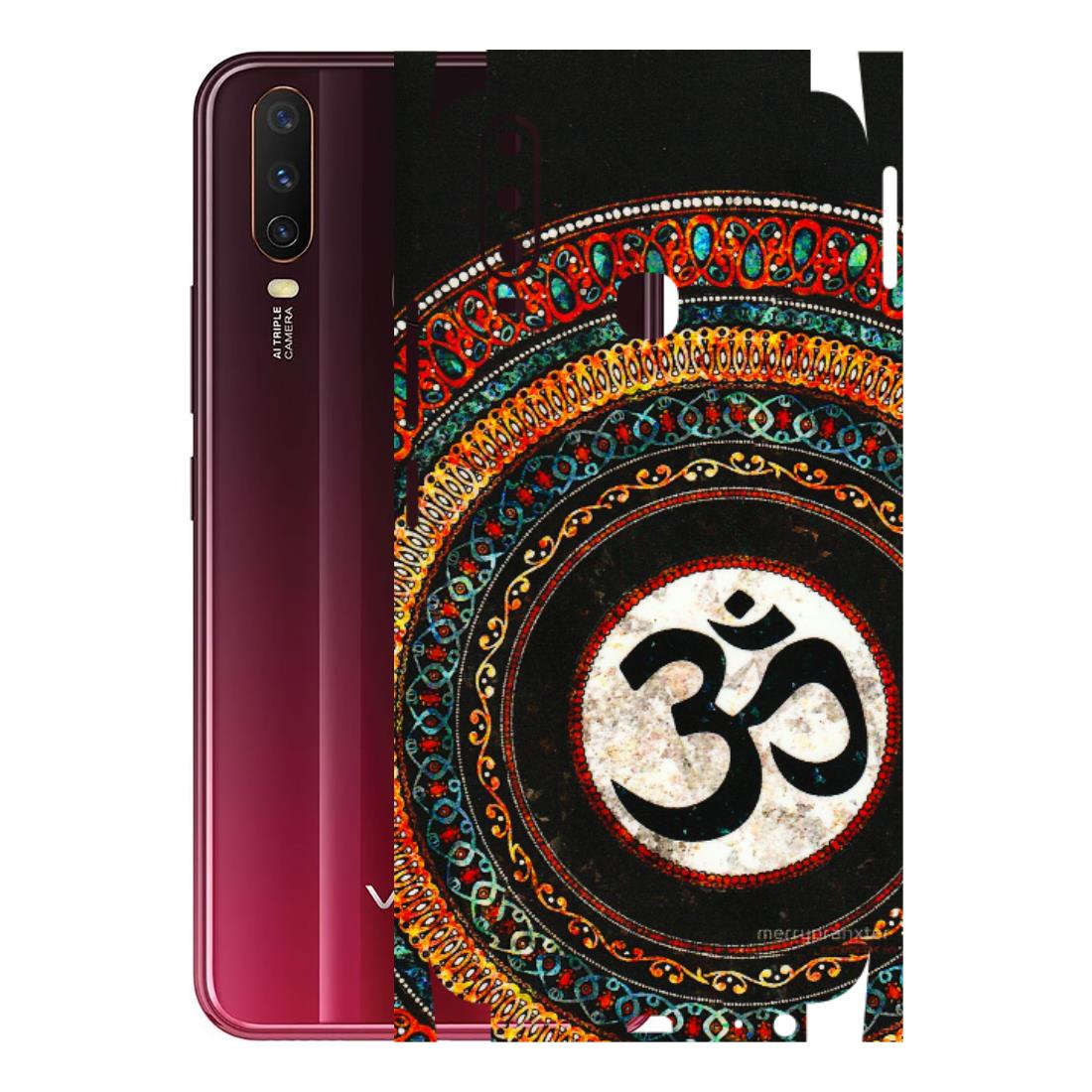 VIVO Y Series Phone Skins (All Models) - Aum Chant Abstract - 3D Embossed Finish (L-42) Vivo Y12