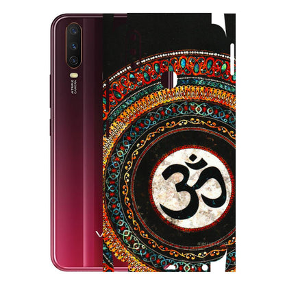 VIVO Y Series Phone Skins (All Models) - Aum Chant Abstract - 3D Embossed Finish (L-42) Vivo Y12