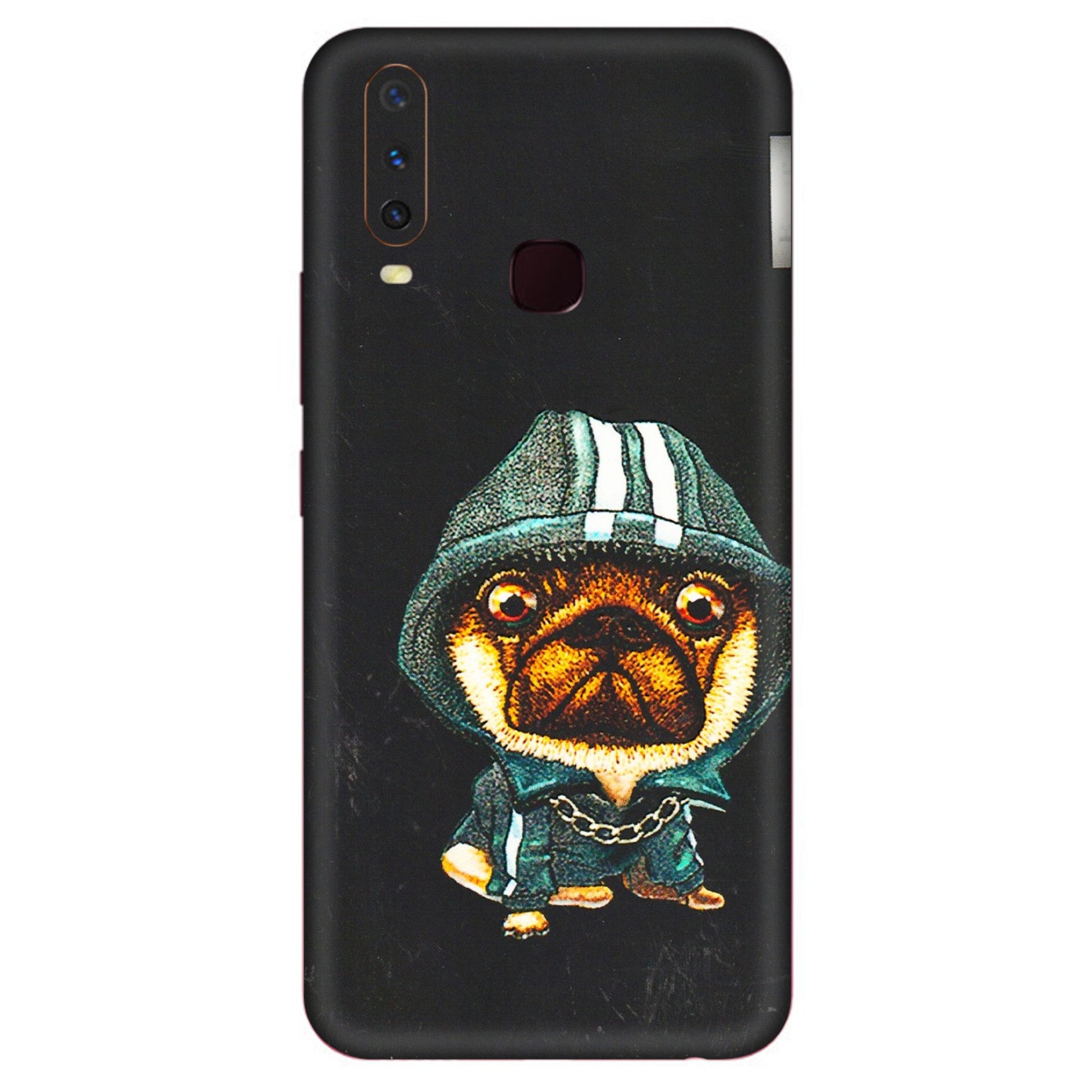 VIVO Y Series Phone Skins (All Models) - Puppy N Hoodie - 3D Embossed Finish (L-90) Vivo Y12