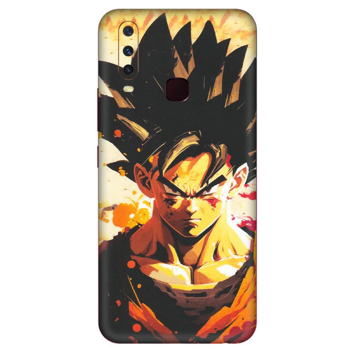 VIVO Y Series Phone Skins (All Models) - Angry Goku - Matte Finish (M-12) Vivo Y12