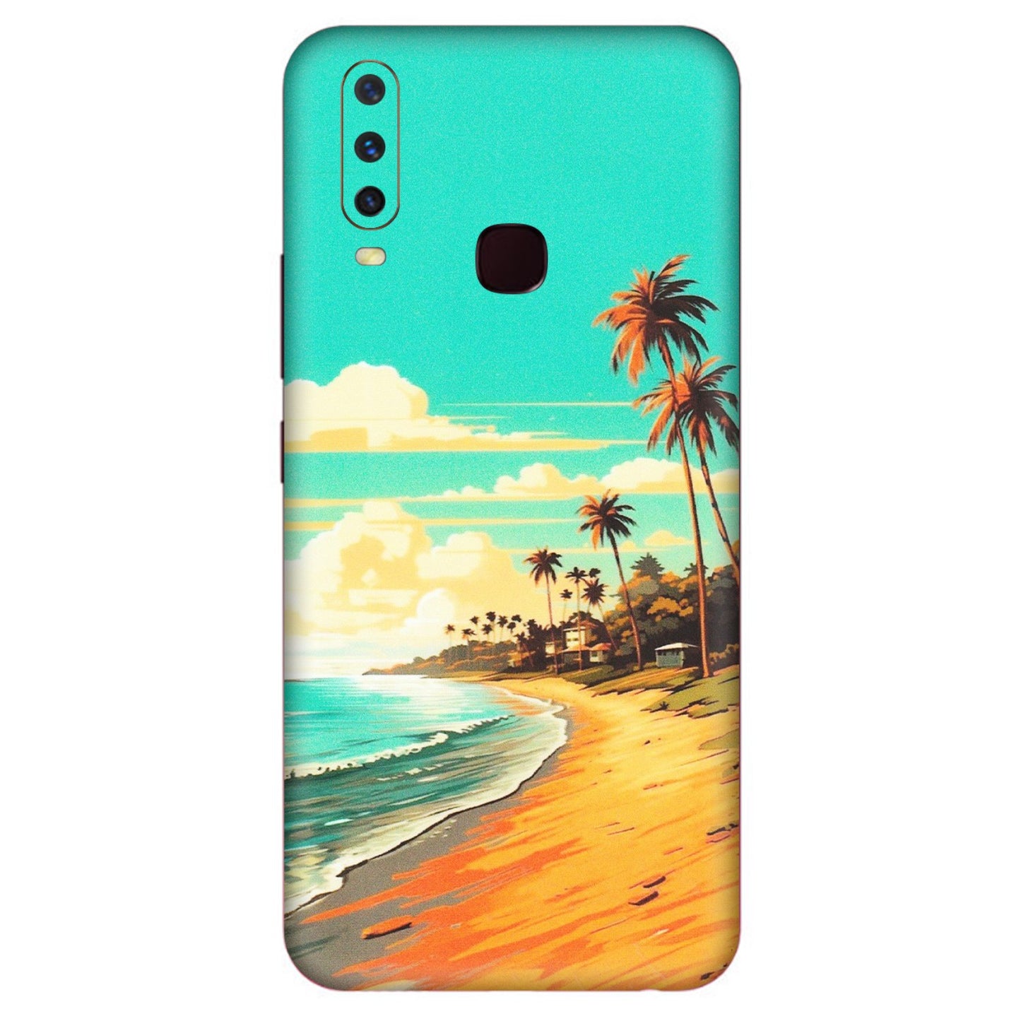 VIVO Y Series Phone Skins (All Models) - Miami Beach - Matte Finish (M-136) Vivo Y12