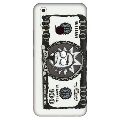 VIVO Y Series Phone Skins (All Models) - Rick And Morty Hundred Dollar Anime - Matte Finish (M-161) Vivo Y12