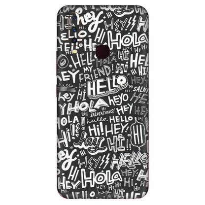 VIVO Y Series Phone Skins (All Models) - Hi Hello Doodles - Matte Finish (M-25)