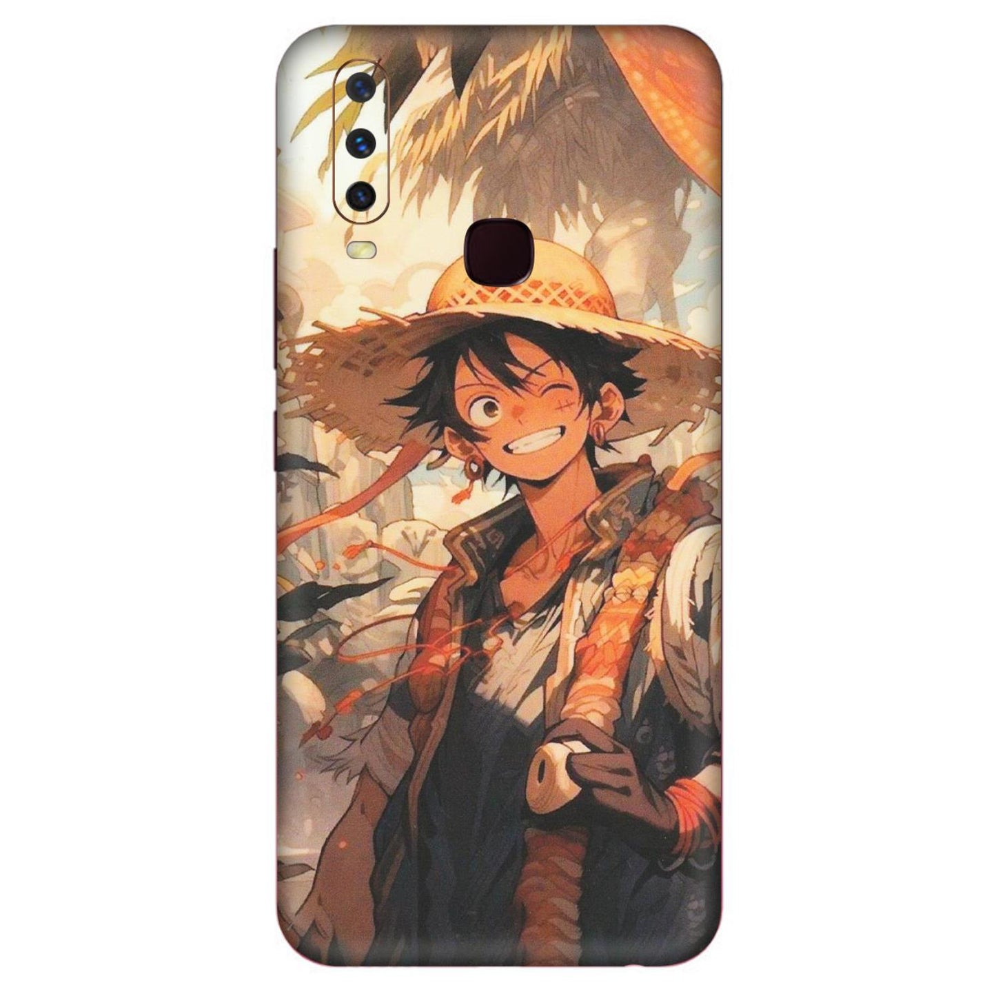 VIVO Y Series Phone Skins (All Models) - Anime Character Smile - Matte Finish (M-33) Vivo Y12