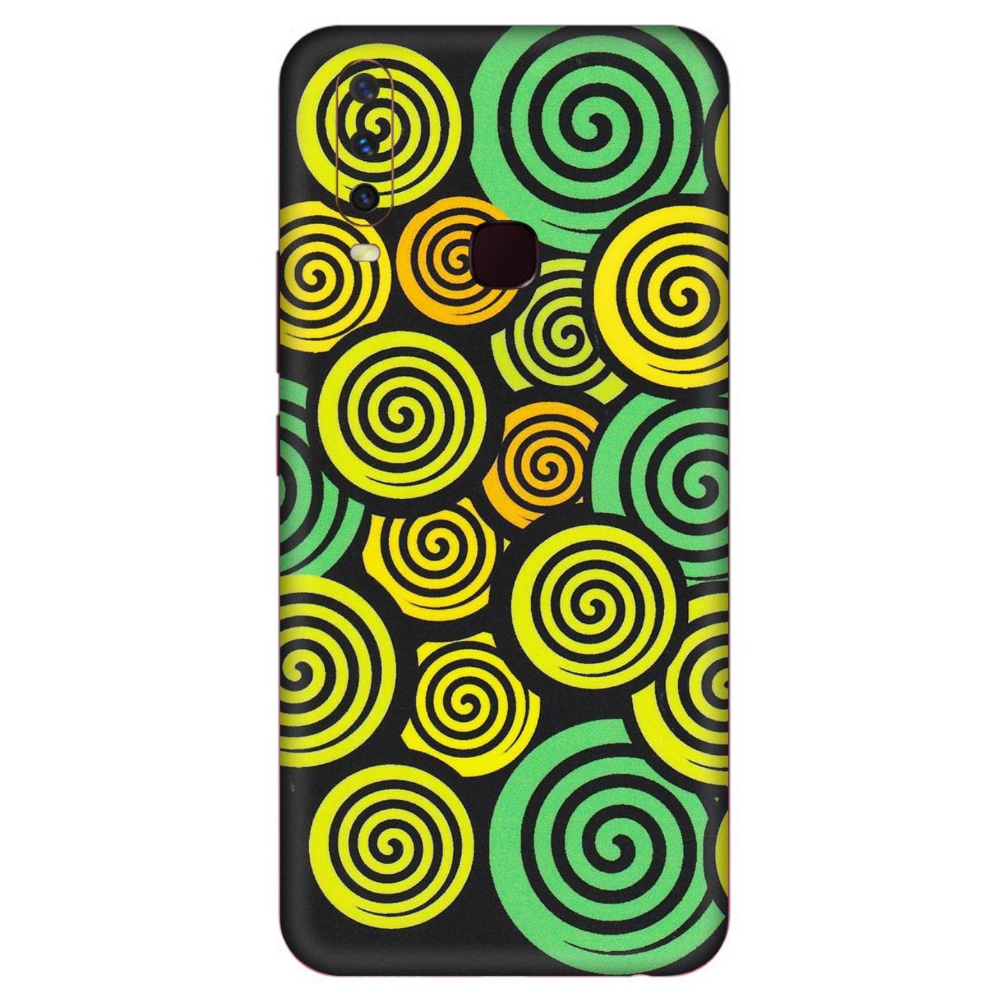 VIVO Y Series Phone Skins (All Models) - Crazy Spiral - Matte Finish (M-91) Vivo Y12