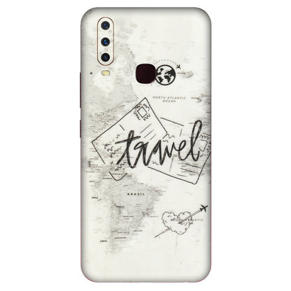 VIVO Y Series Phone Skins (All Models) - Travel Ticket - Transparent Finish (T-06) Vivo Y12