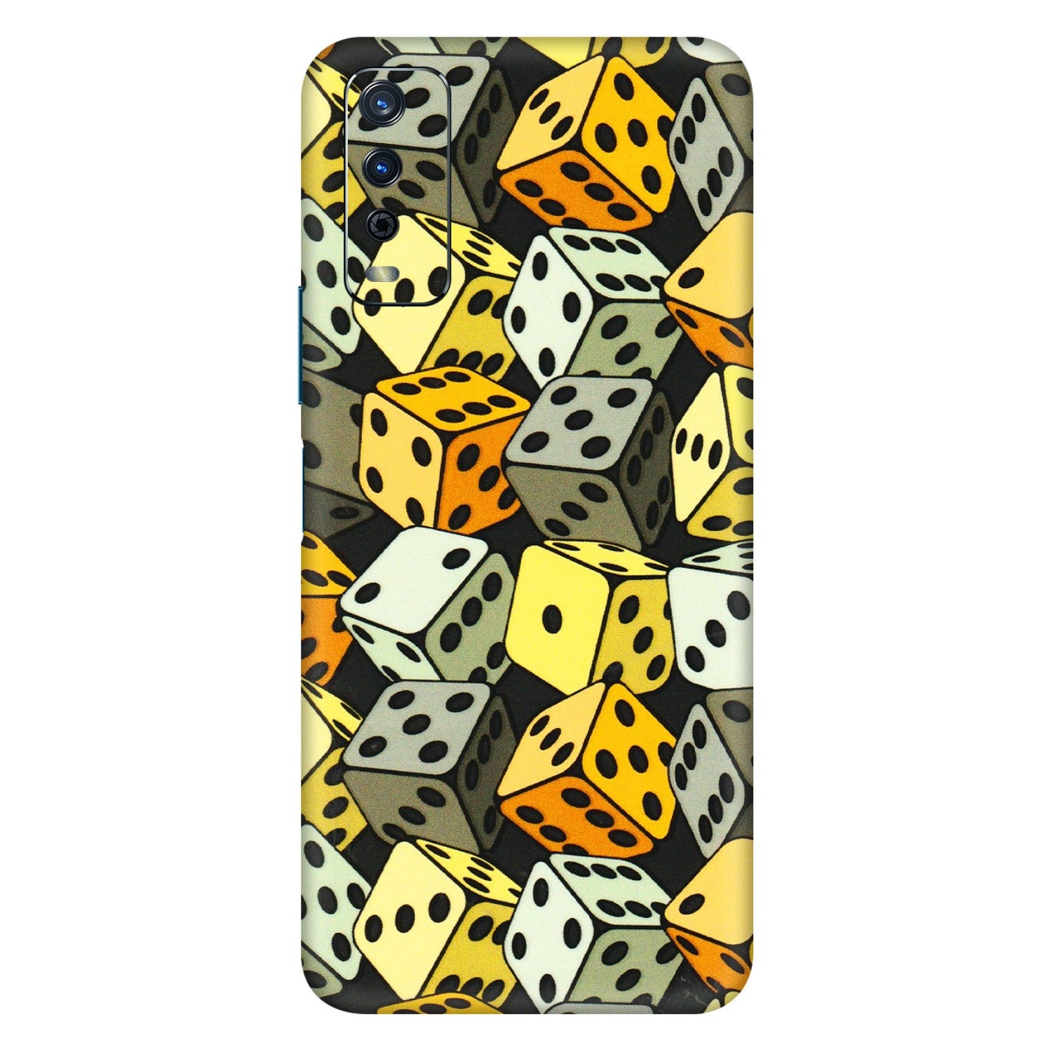 VIVO Y Series Phone Skins (All Models) - Dices Of Life - 3D Embossed Finish (L-04) Vivo Y12s