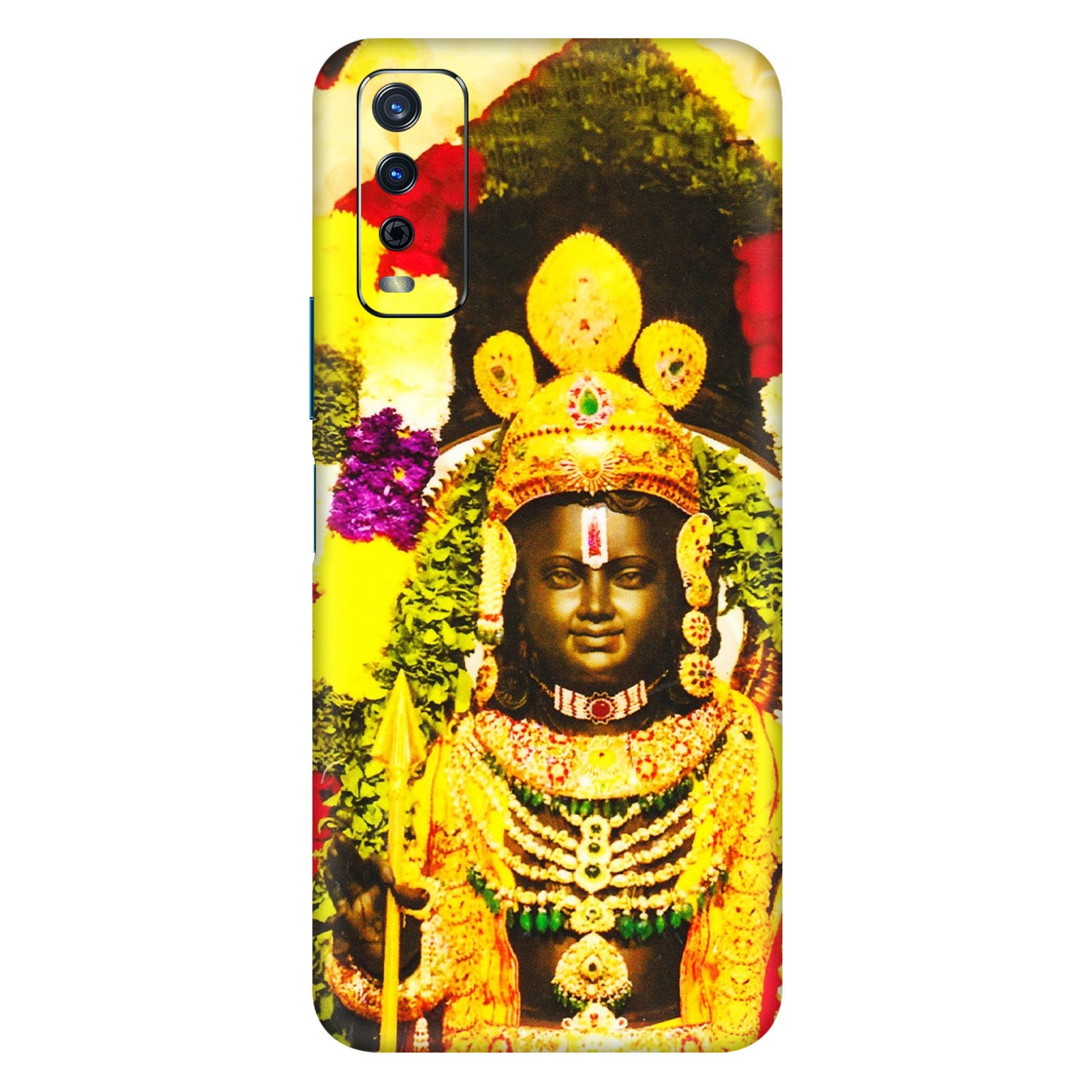 VIVO Y Series Phone Skins (All Models) - Ram Lalla Ayodhya - 3D Embossed Finish (L-103) Vivo Y12s