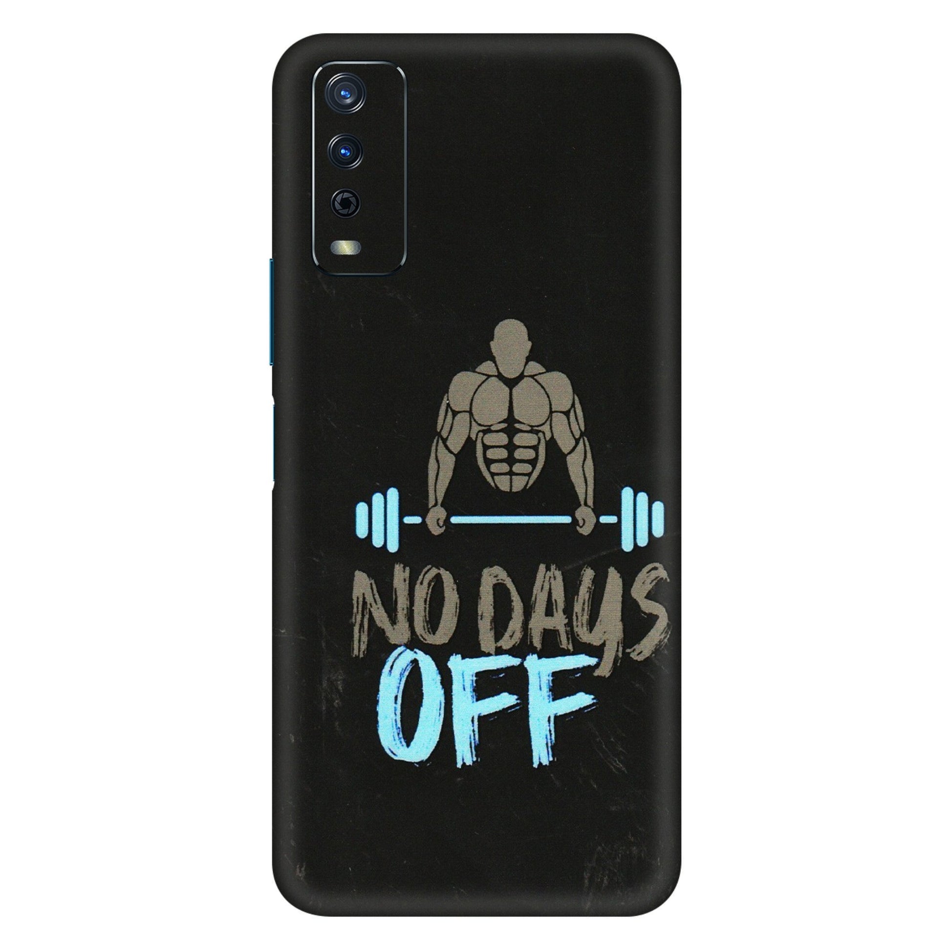VIVO Y Series Phone Skins (All Models) - Gym Lover - 3D Embossed Finish (L-127) Vivo Y12s
