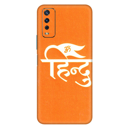 VIVO Y Series Phone Skins (All Models) - Hindu Kesari - 3D Embossed Finish (L-154) Vivo Y12s