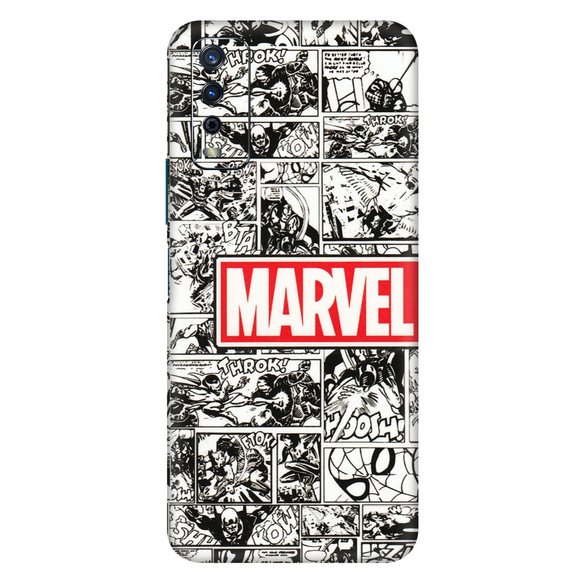 VIVO Y Series Phone Skins (All Models) - Marvel Comic - 3D Embossed Finish (L-171) Vivo Y12s