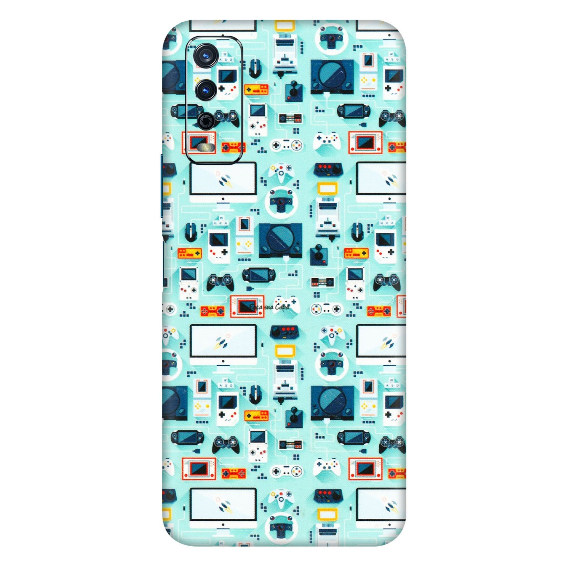 VIVO Y Series Phone Skins (All Models) - Gadgets Doodle - 3D Embossed Finish (L-184) Vivo Y12s