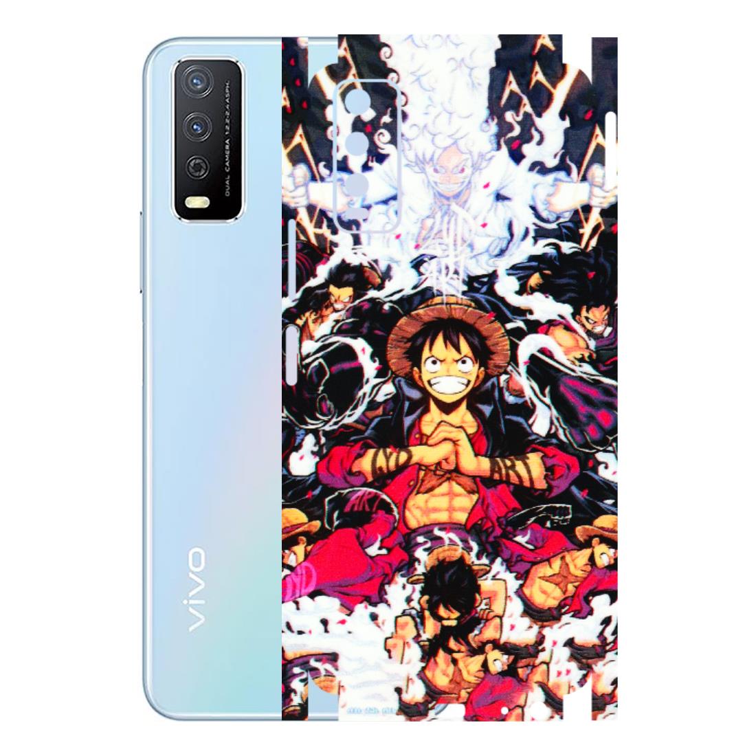 VIVO Y Series Phone Skins (All Models) - Luffy Anime Character - 3D Embossed Finish (L-203) Vivo Y12s
