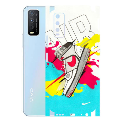 VIVO Y Series Phone Skins (All Models) - Sneaker - 3D Embossed Finish (L-207) Vivo Y12s