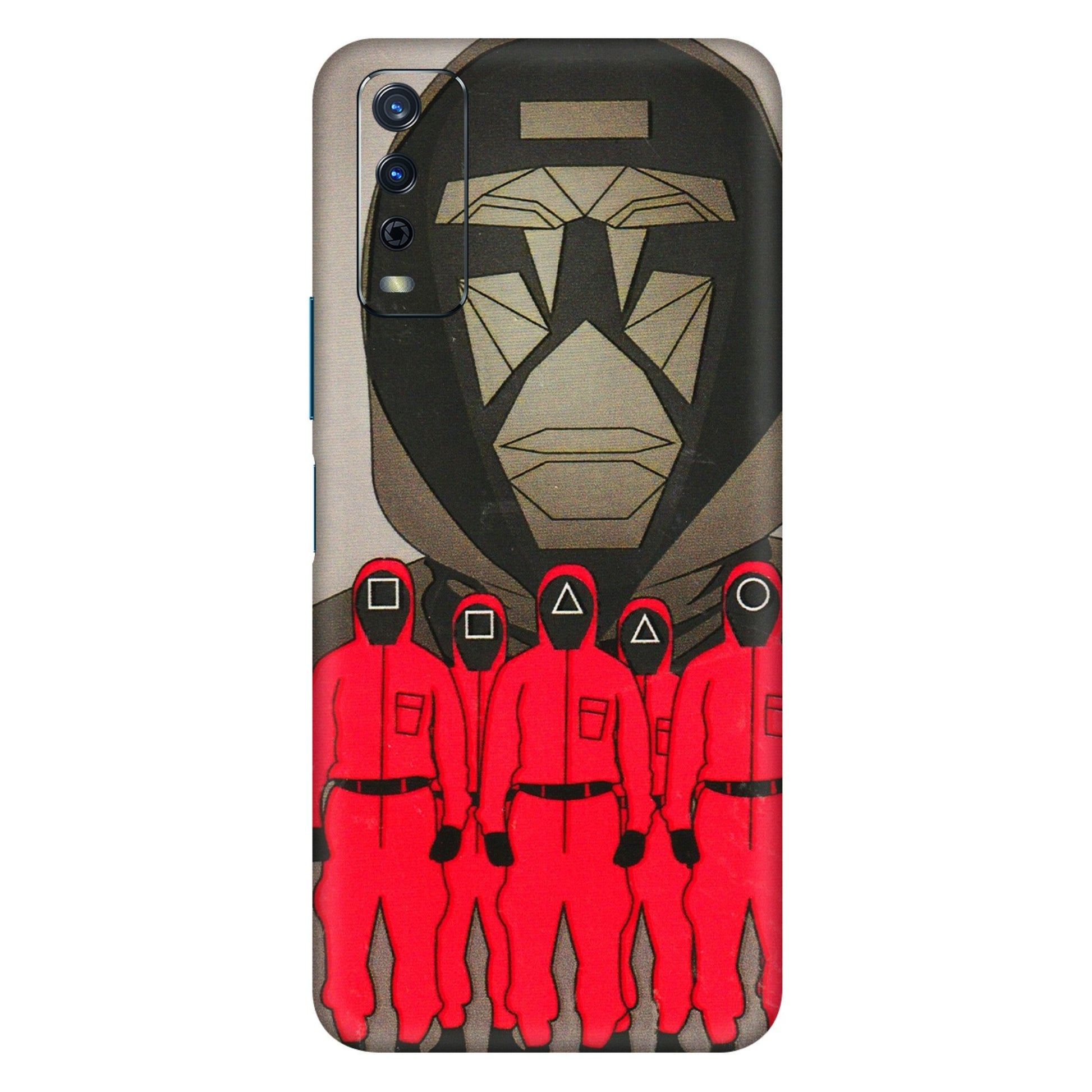 VIVO Y Series Phone Skins (All Models) - Squid Game Hero - 3D Embossed Finish (L-245) Vivo Y12s