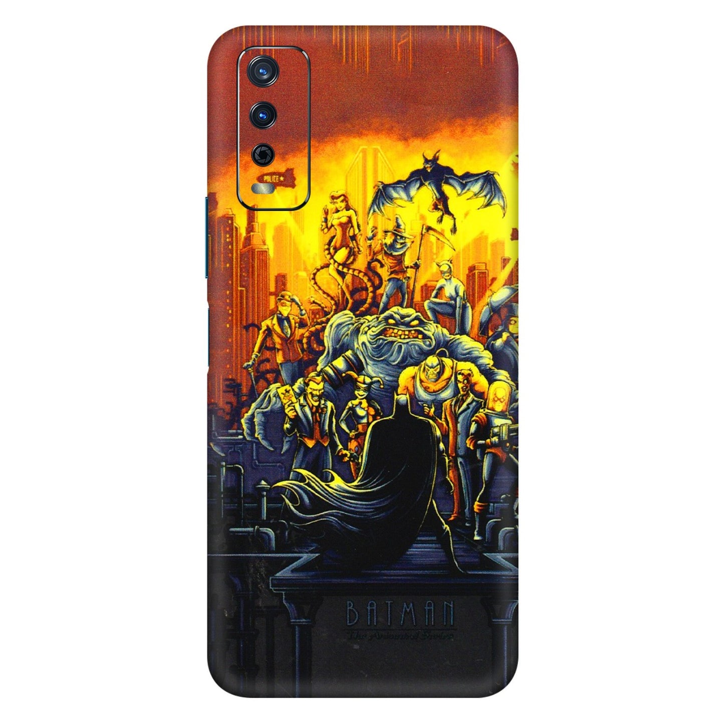 VIVO Y Series Phone Skins (All Models) - Games Doodles - 3D Embossed Finish (L-24) Vivo Y12s