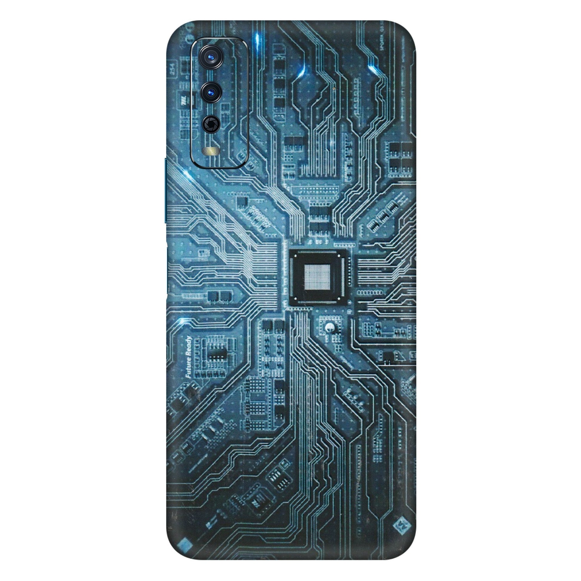 VIVO Y Series Phone Skins (All Models) - Original Circuit - 3D Embossed Finish (L-267) Vivo Y12s