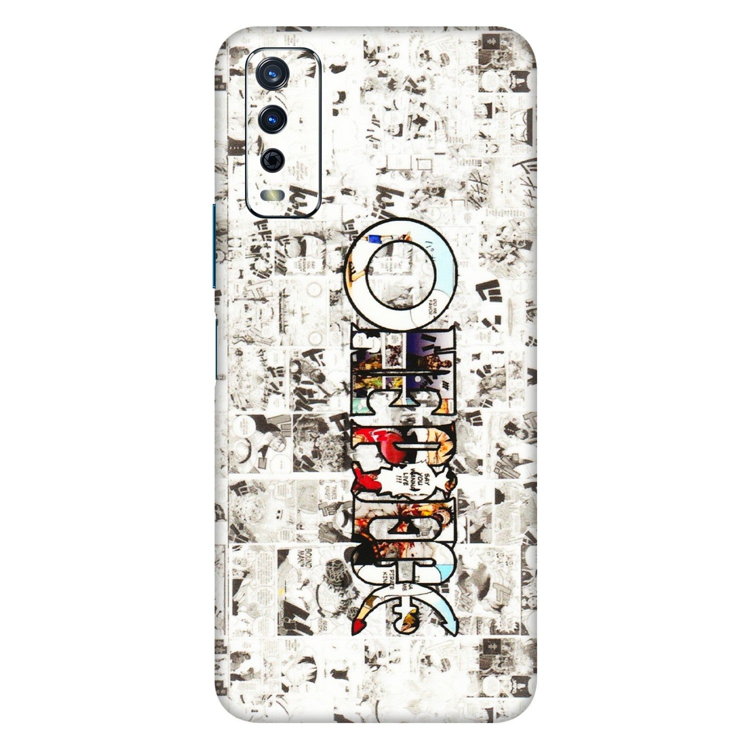 VIVO Y Series Phone Skins (All Models) - One Piece Manga - 3D Embossed Finish (L-26) Vivo Y12s