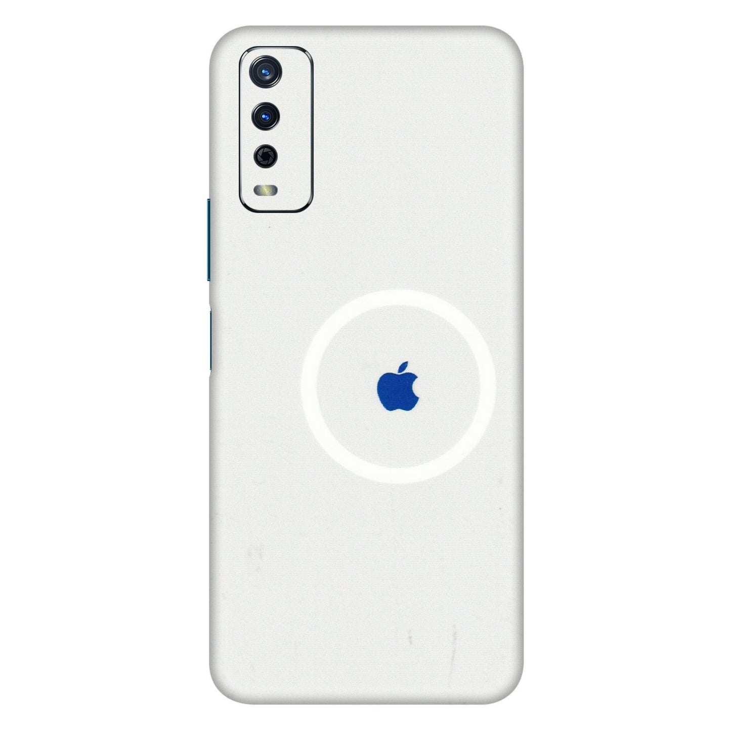 VIVO Y Series Phone Skins (All Models) - iPhone Magsafe Logo - 3D Embossed Finish (L-320) Vivo Y12s