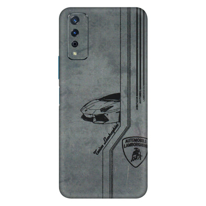VIVO Y Series Phone Skins (All Models) - New Lamborgini Aventador - 3D Embossed Finish (L-321) Vivo Y12s