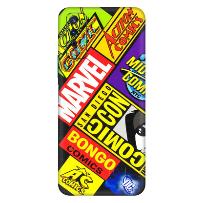 VIVO Y Series Phone Skins (All Models) - Bongo Comic Con - 3D Embossed Finish (L-325) Vivo Y12s