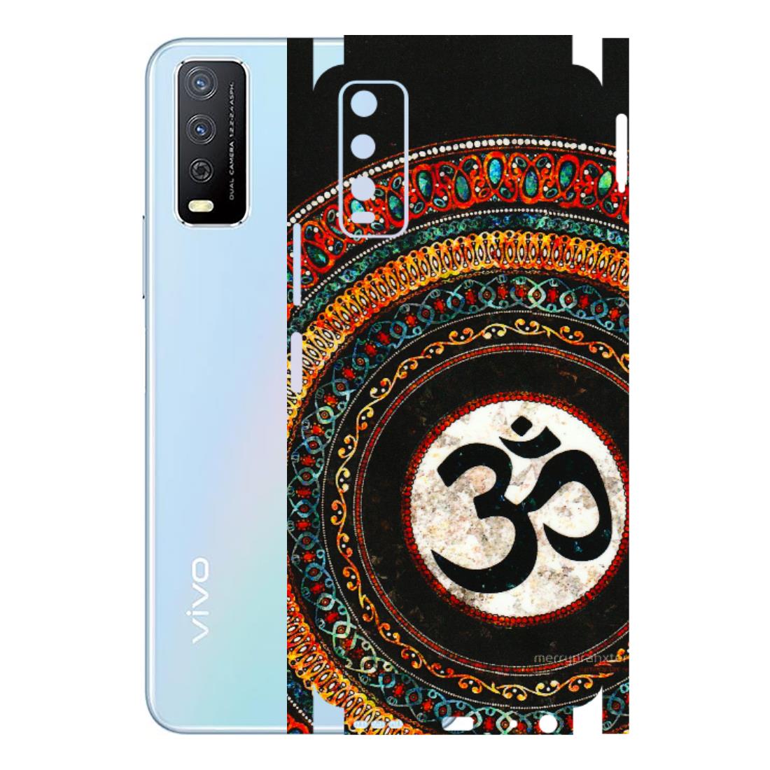 VIVO Y Series Phone Skins (All Models) - Aum Chant Abstract - 3D Embossed Finish (L-42) Vivo Y12s