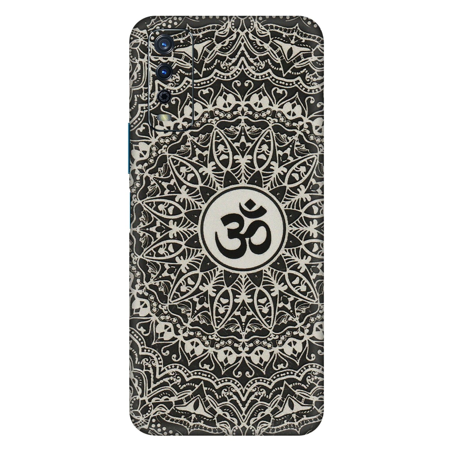 VIVO Y Series Phone Skins (All Models) - Aum Elegant Mandala - 3D Embossed Finish (L-62) Vivo Y12s