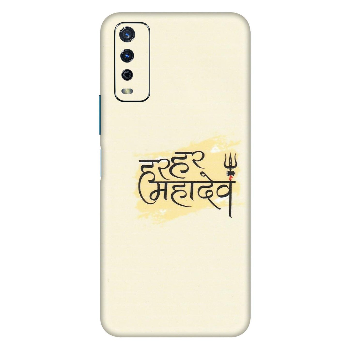 VIVO Y Series Phone Skins (All Models) - Har Har Mahadev - Matte Finish (M-10) Vivo Y12s